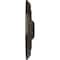 Ekena Millwork Saverne Ceiling Medallion, Hand-Painted Stone Hearth Crackle, 18 1/2"W x 13 1/2"H x 1 7/8"P CM18SASHC - alternate 3